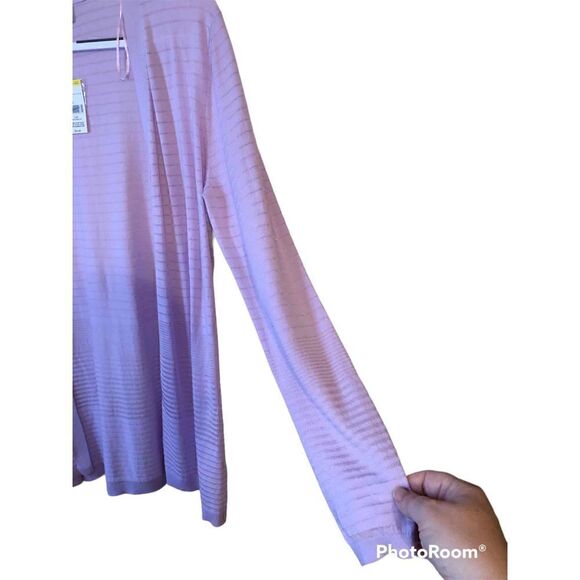 Laura Scott Lightweight Lilac Sweater L - Picture 2 of 7